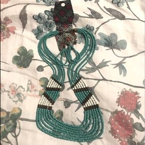 Beaded Necklace and Earring Set NWT